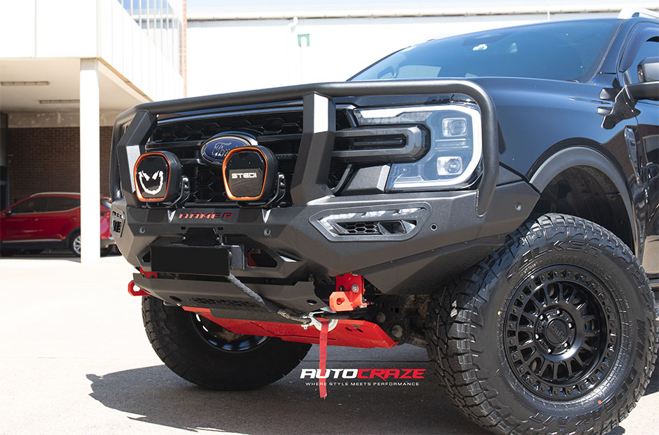 FORD RANGER NEXT GEN KMC IMS MATTE BLACK W/ GLOSS BLACK LIP