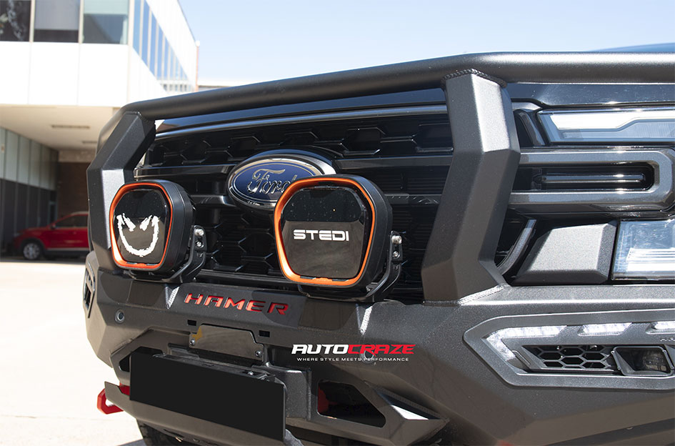 FORD RANGER NEXT GEN KMC IMS MATTE BLACK W/ GLOSS BLACK LIP