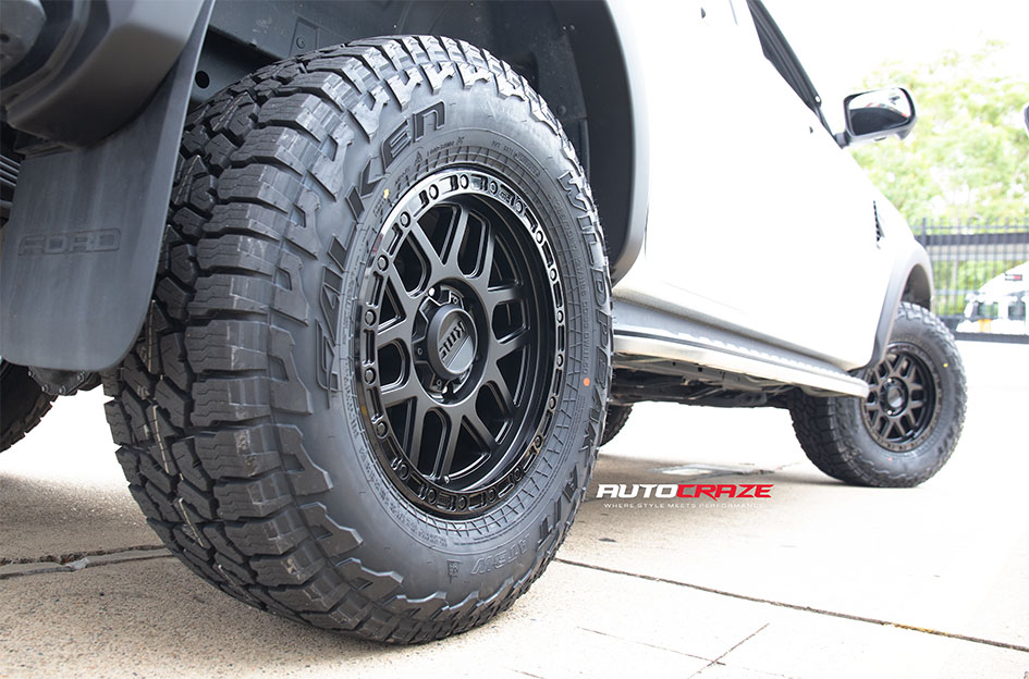 FORD RANGER NEXT GEN KMC KM544 MESA SATIN BLACK