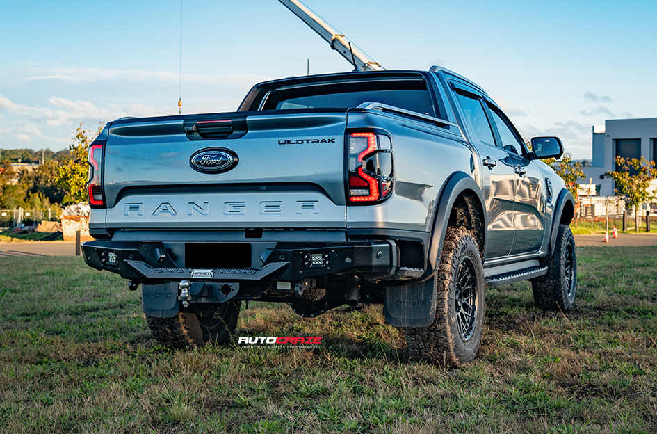 FORD RANGER NEXT GEN KMC TECHNIC SATIN BLACK