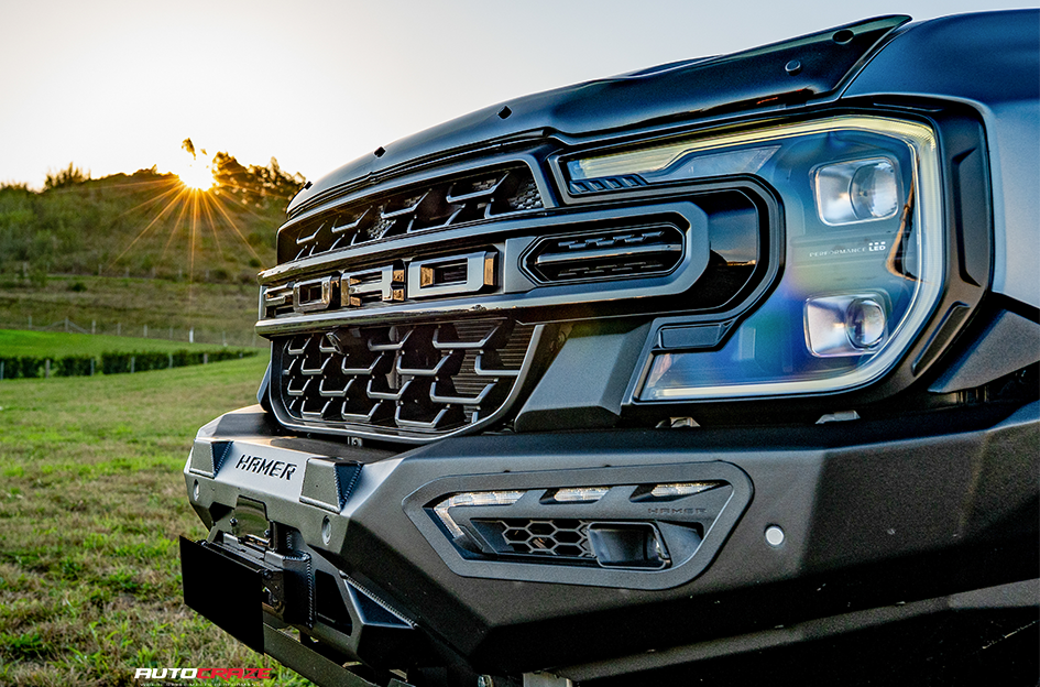 FORD RANGER NEXT GEN KMC TECHNIC SATIN BLACK