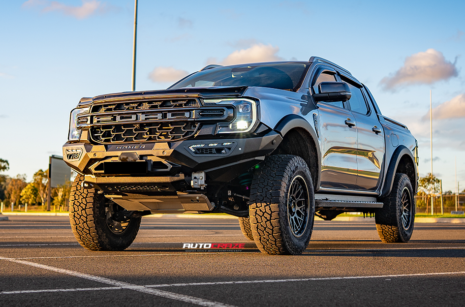 FORD RANGER NEXT GEN KMC TECHNIC SATIN BLACK