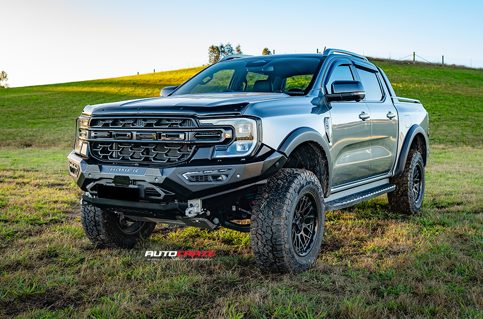 FORD RANGER NEXT GEN KMC TECHNIC SATIN BLACK