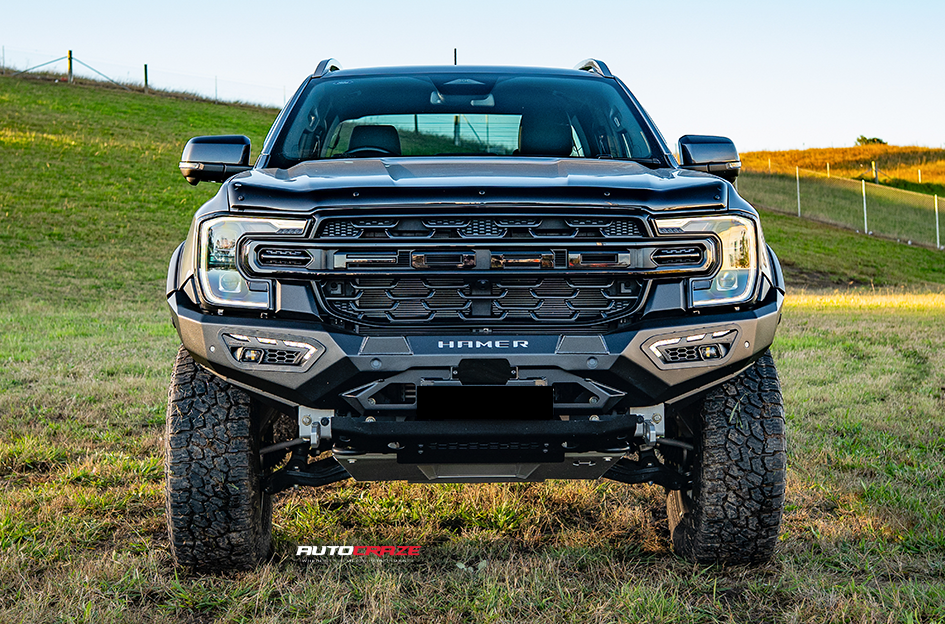 FORD RANGER NEXT GEN KMC TECHNIC SATIN BLACK