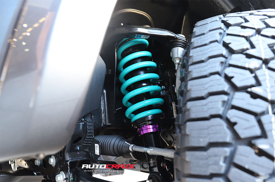 FORD RANGER NEXT GEN KMC TECHNIC SATIN BLACK