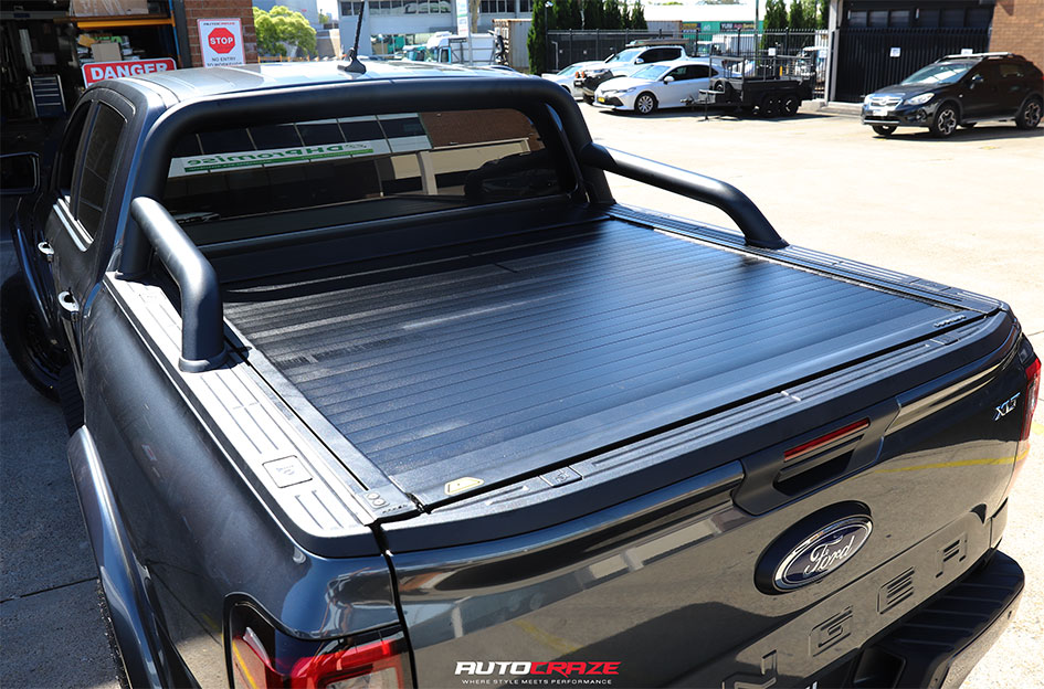 FORD RANGER NEXT GEN KMC TECHNIC SATIN BLACK