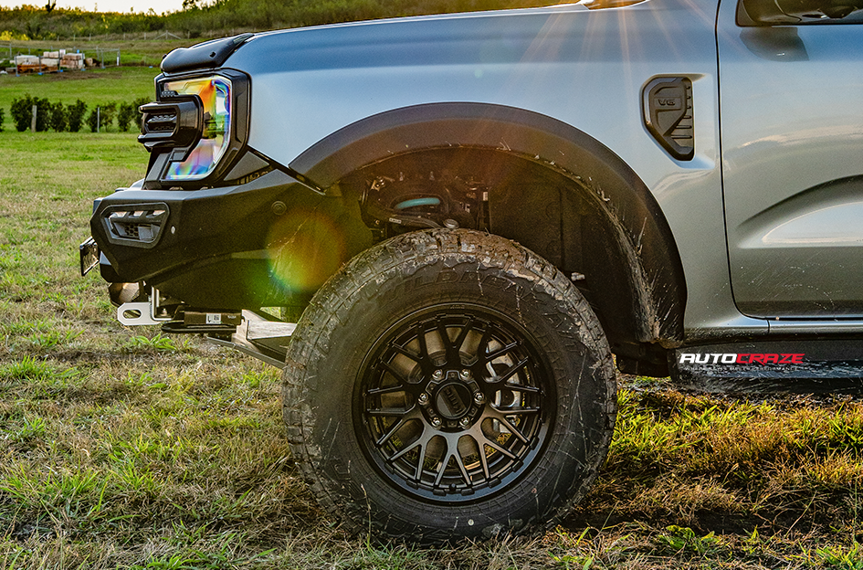 FORD RANGER NEXT GEN KMC TECHNIC SATIN BLACK