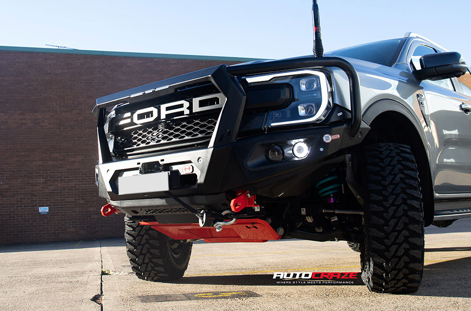 FORD RANGER NEXT GEN KMC TREK SATIN BLACK