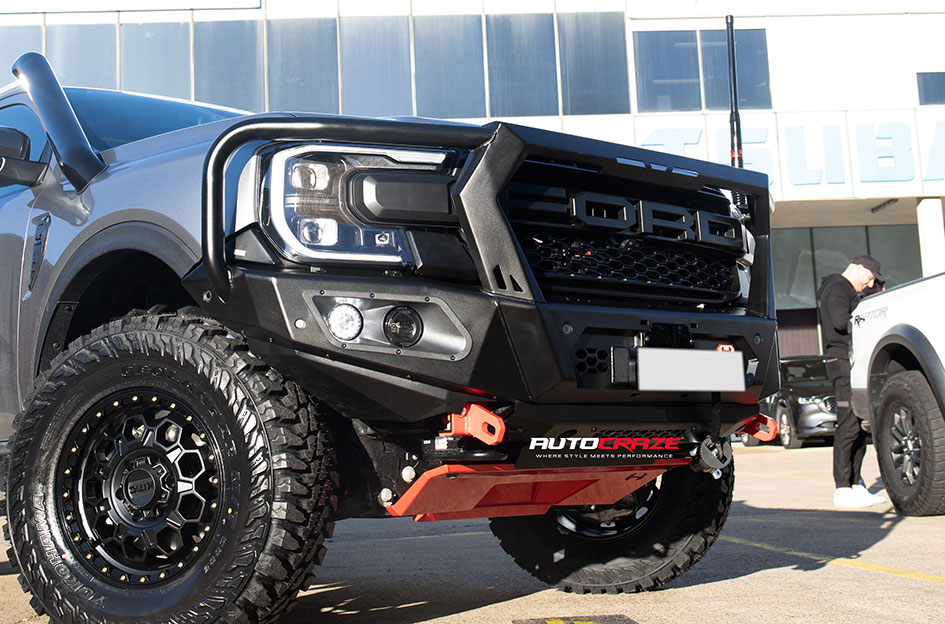 FORD RANGER NEXT GEN KMC TREK SATIN BLACK