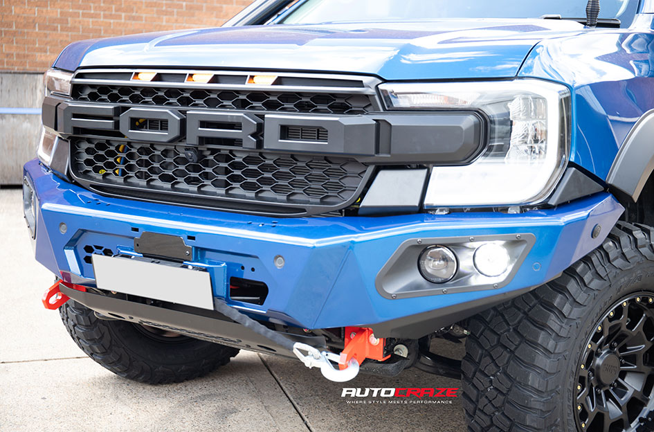 FORD RANGER NEXT GEN KMC SUMMIT SATIN BLACK