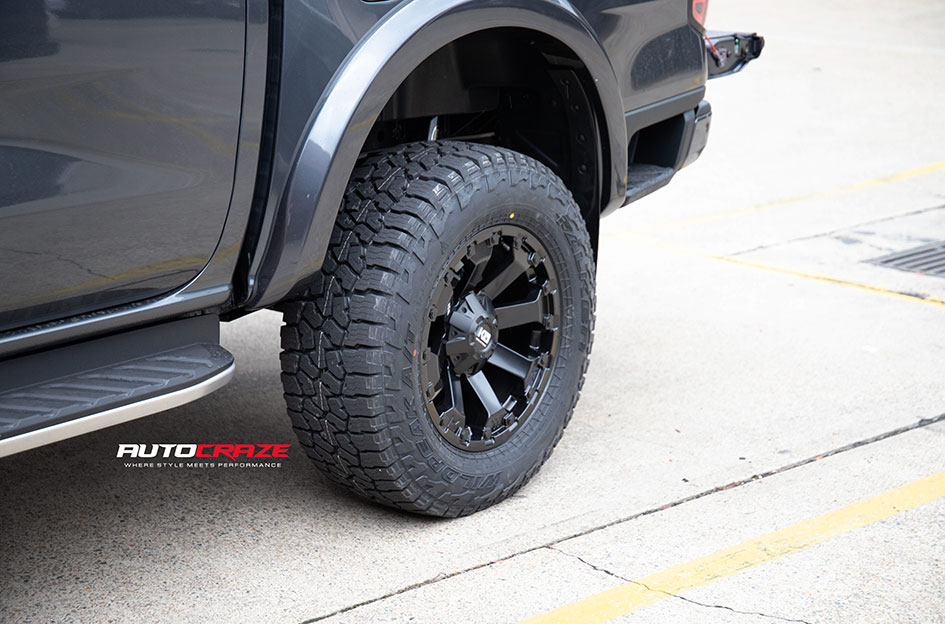 FORD RANGER NEXT GEN KING AMBUSH SATIN BLACK