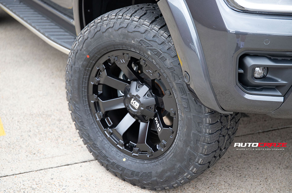 FORD RANGER NEXT GEN KING AMBUSH SATIN BLACK