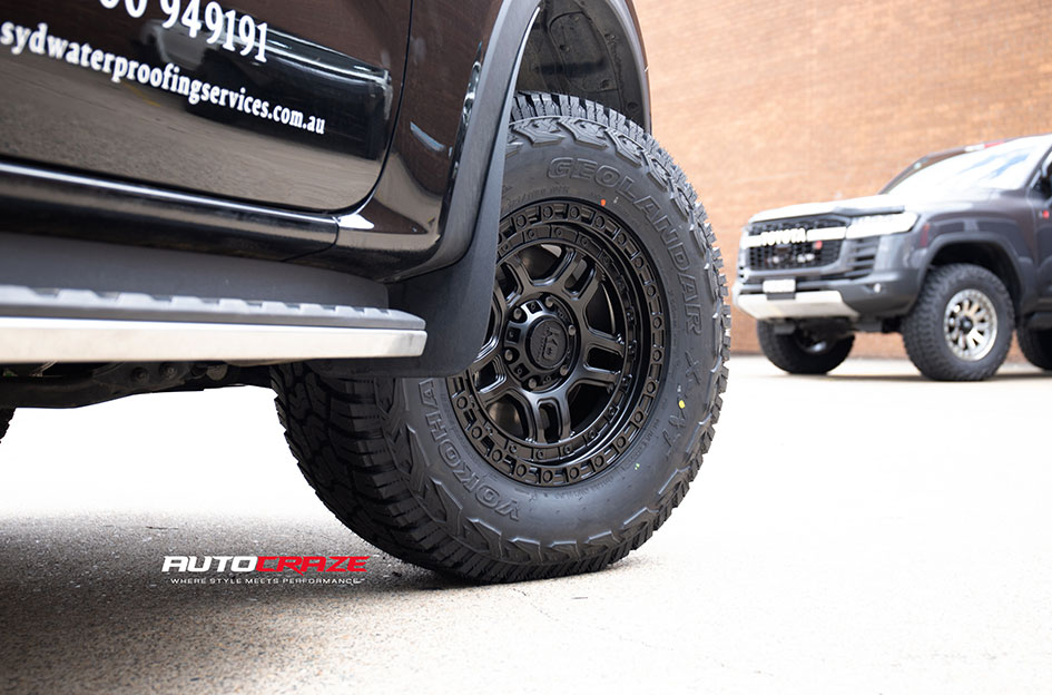 FORD RANGER NEXT GEN KING BARRETT SATIN BLACK