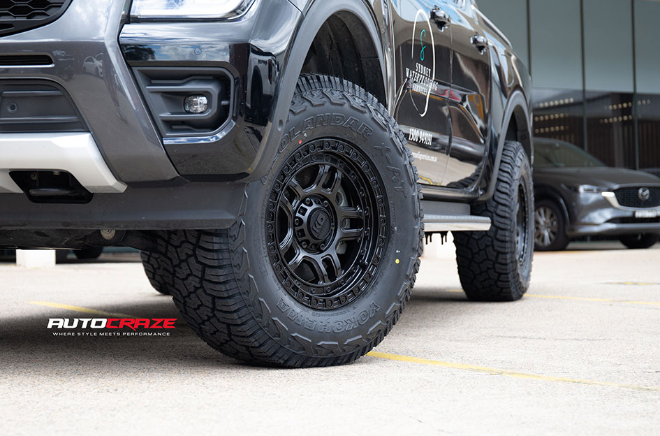 FORD RANGER NEXT GEN KING BARRETT SATIN BLACK