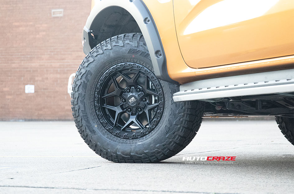 FORD RANGER NEXT GEN KING GROWLER SATIN BLACK