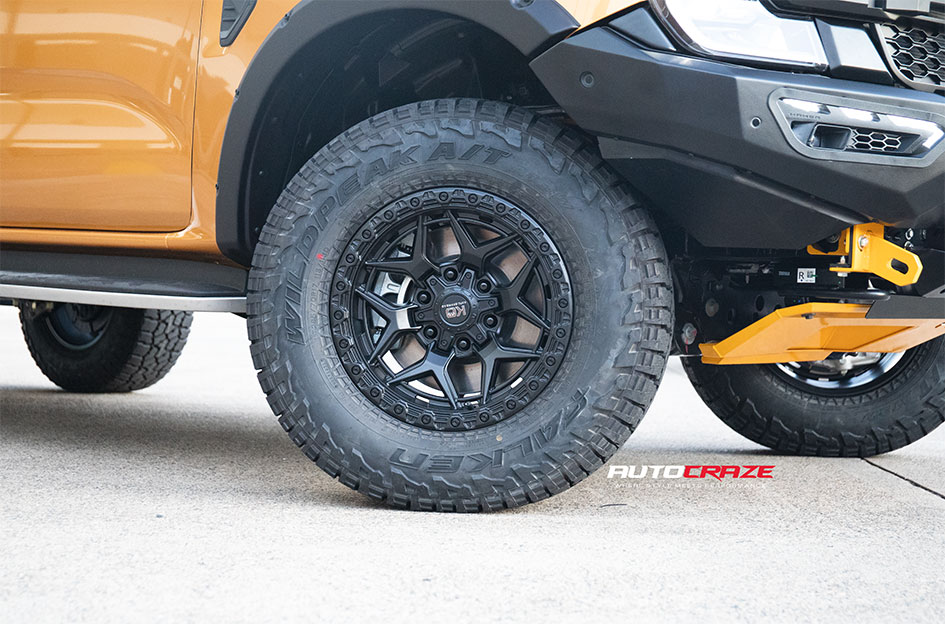 FORD RANGER NEXT GEN KING GROWLER SATIN BLACK