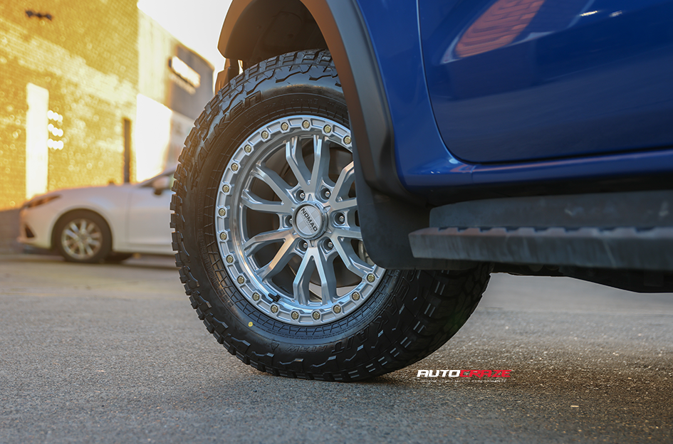 FORD RANGER NEXT GEN NOMAD N133 SILVER MACHINED FACE