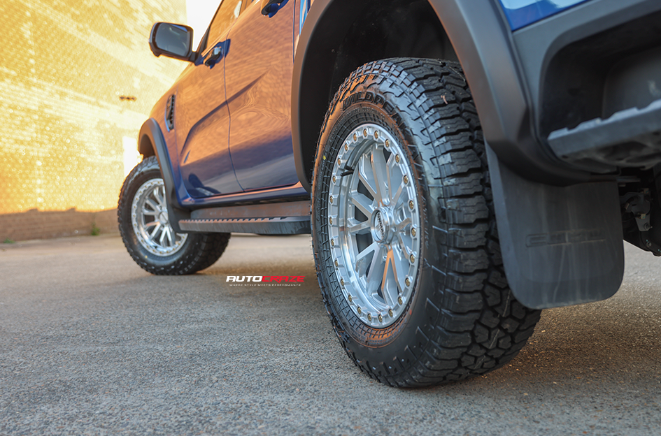 FORD RANGER NEXT GEN NOMAD N133 SILVER MACHINED FACE
