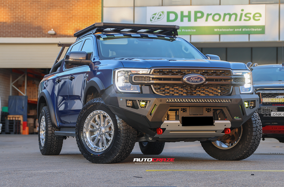 FORD RANGER NEXT GEN NOMAD N133 SILVER MACHINED FACE
