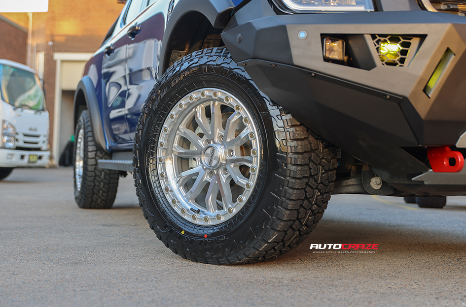 FORD RANGER NEXT GEN NOMAD N133 SILVER MACHINED FACE