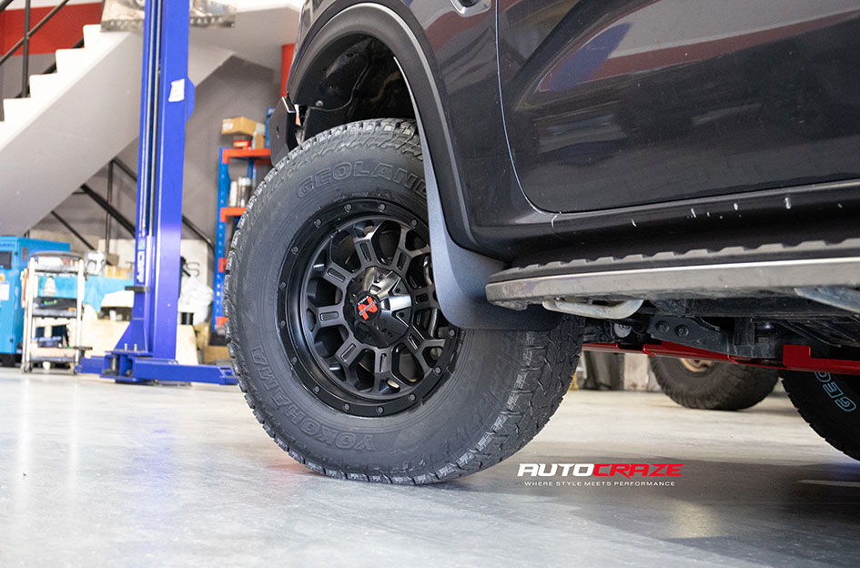FORD RANGER NEXT GEN NOMAD RAMAZAN MATTE BLACK TINTED FACE 