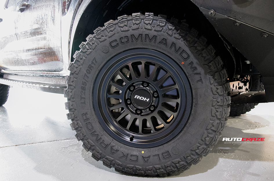 FORD RANGER NEXT GEN ROH APOLLO MATTE BLACK 