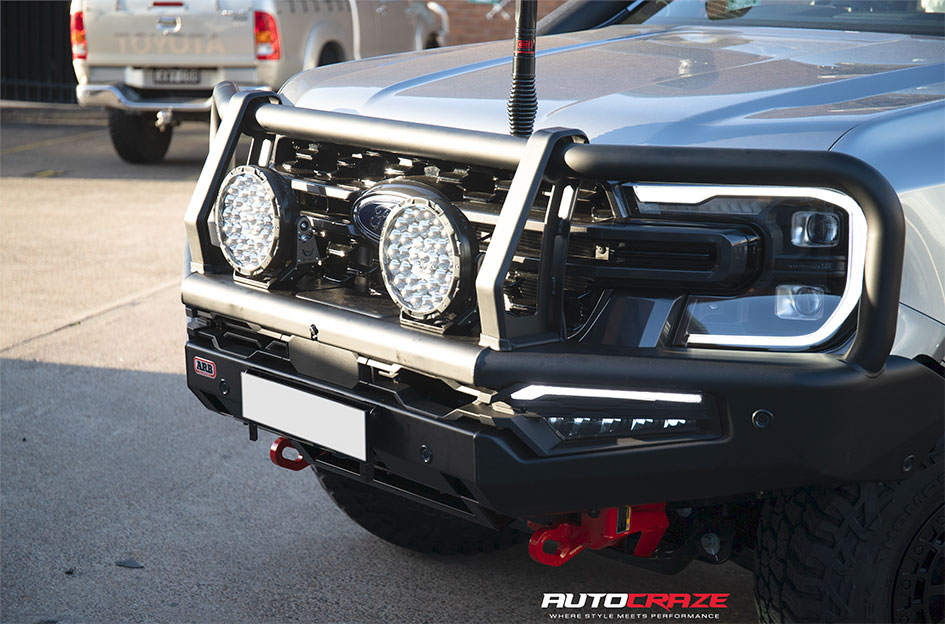 FORD RANGER NEXT GEN ROH ASSAULT MATT BLACK WITH BLACK BOLTS AND GRAPHITE FACE