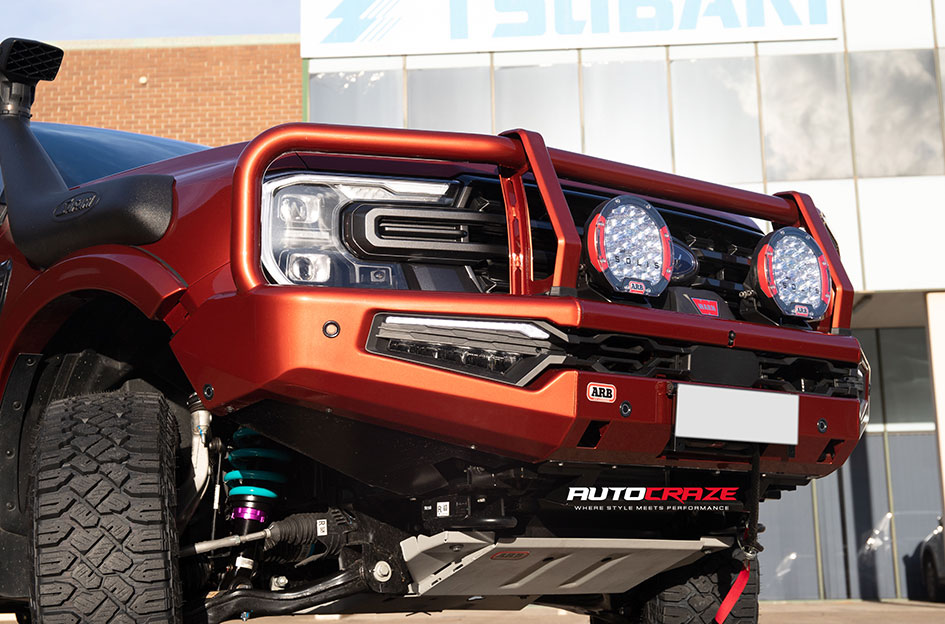 FORD RANGER NEXT GEN ROH ROCK 6 MATT BLACK 