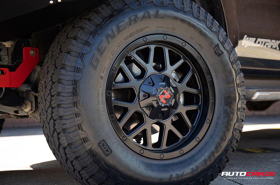 FORD RANGER NOMAD JUDGE MATTE BLACK 