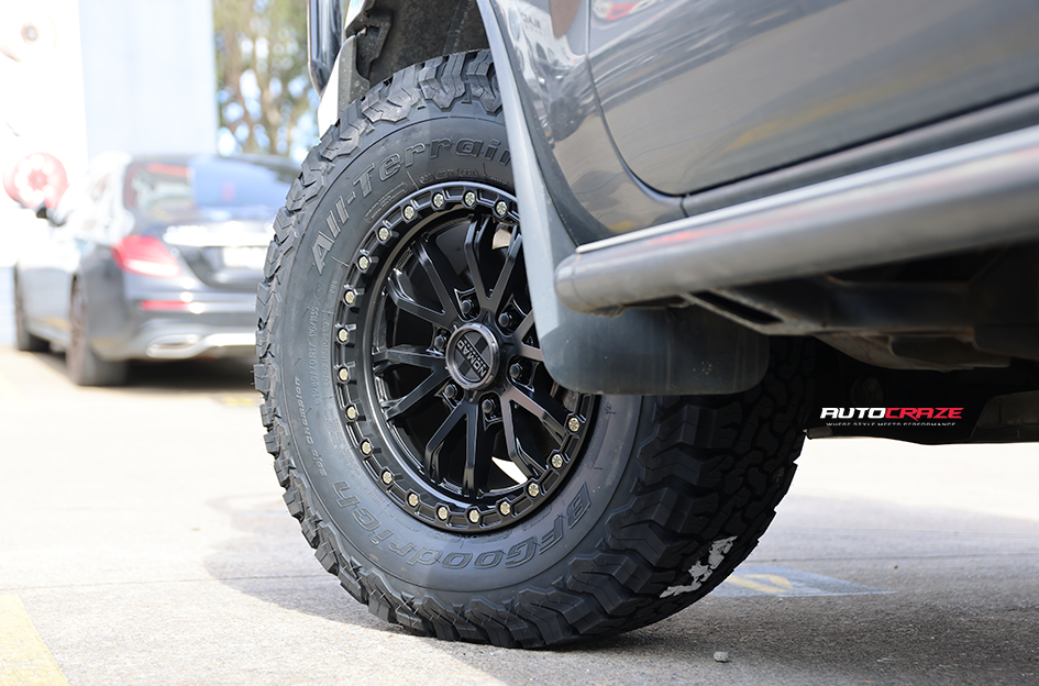 FORD RANGER NOMAD N133 SATIN BLACK