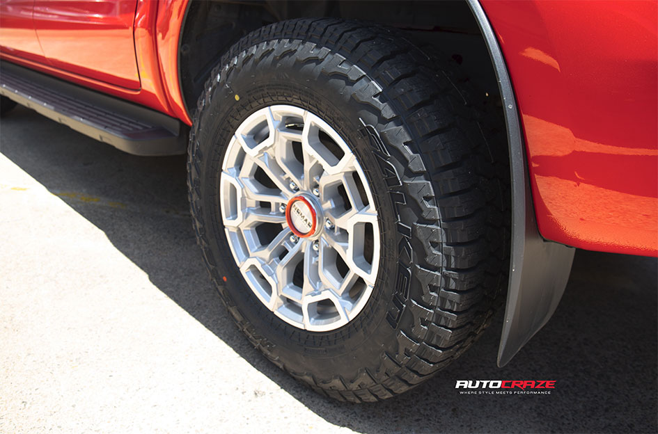 FORD RANGER NOMAD N162 SILVER MACHINED FACE