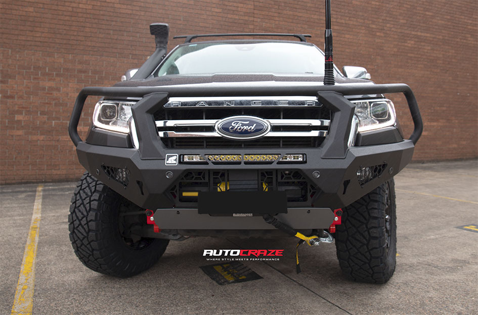 FORD RANGER NOMAD N162 GLOSS BLACK DARK TINT