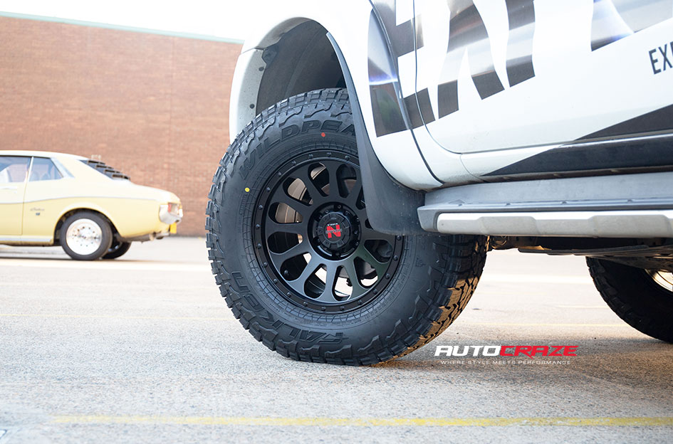 FORD RANGER NOMAD VICTIM MATTE BLACK 