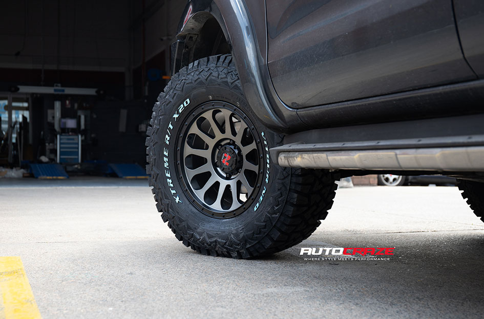 FORD RANGER NOMAD VICTIM GUN METAL BLACK RING