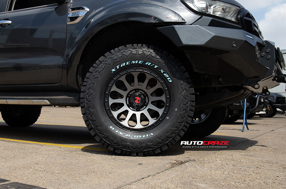 FORD RANGER NOMAD VICTIM GUN METAL BLACK RING