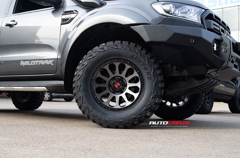 FORD RANGER NOMAD VICTIM GUN METAL BLACK RING