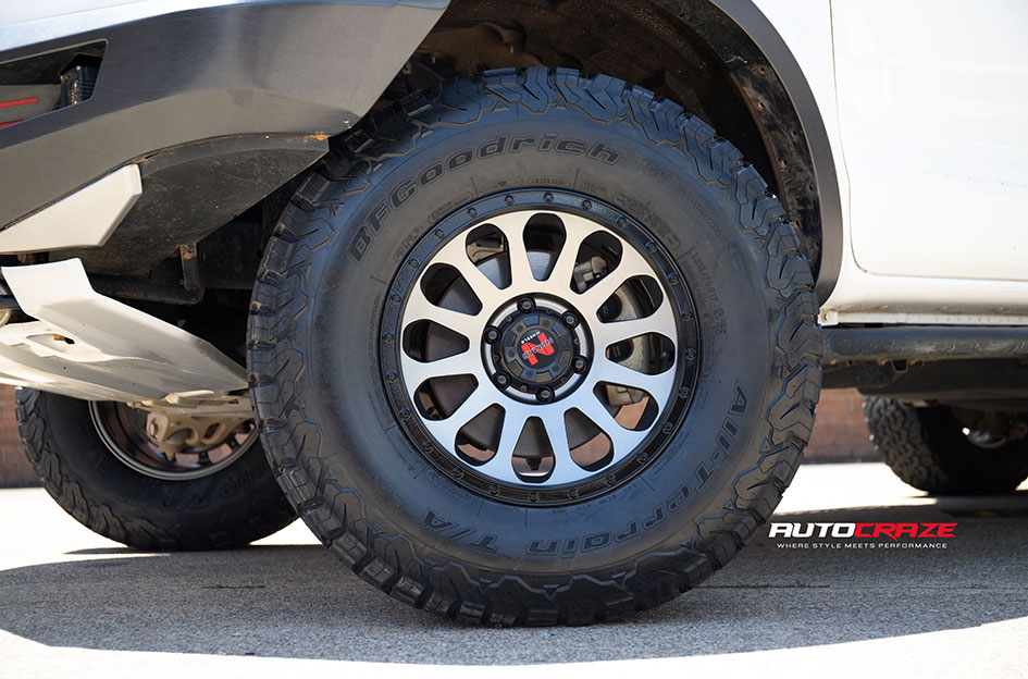 FORD RANGER RAPTOR NOMAD VICTIM GUN METAL BLACK RING