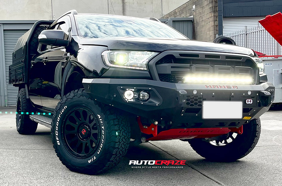 FORD RANGER NOMAD VICTIM MATTE BLACK