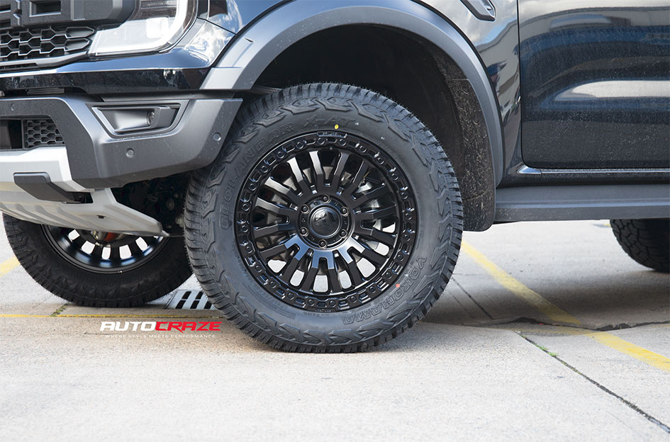 FORD RANGER RAPTOR NEXT GEN FUEL RINCON MATTE BLACK
