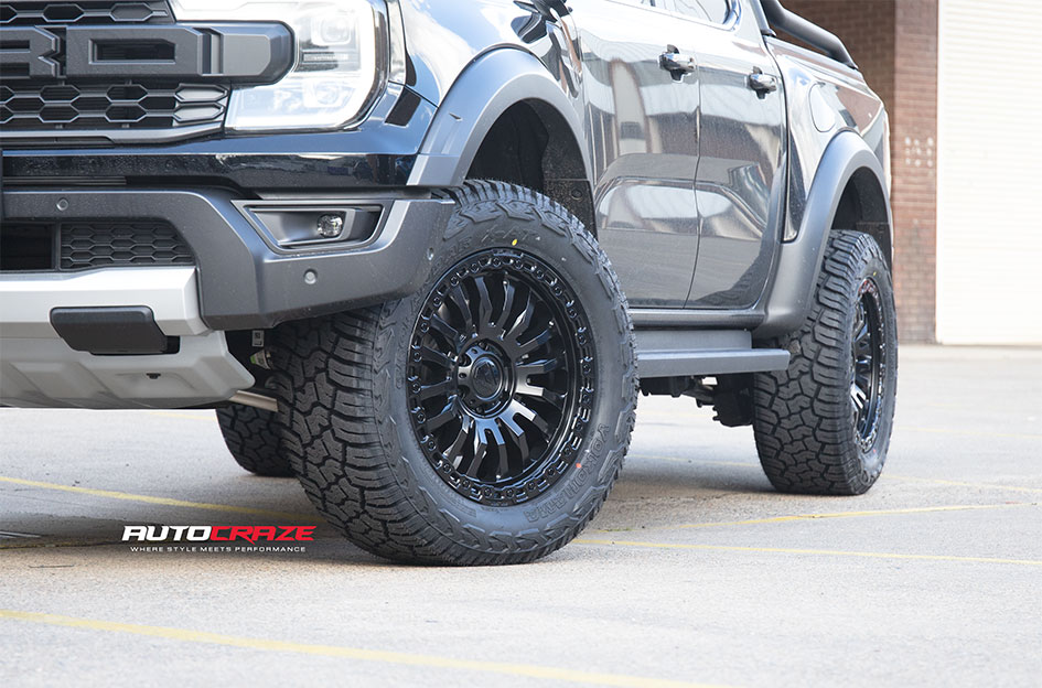 FORD RANGER RAPTOR NEXT GEN FUEL RINCON MATTE BLACK