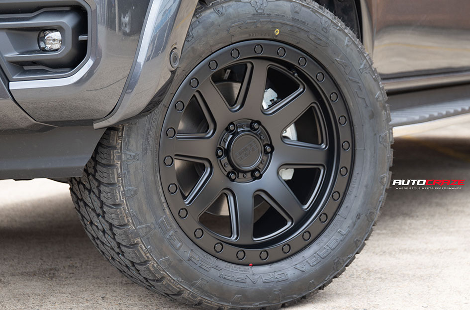 FORD RANGER NEXT GEN BLACK RHINO BAKER MATTE BLACK 