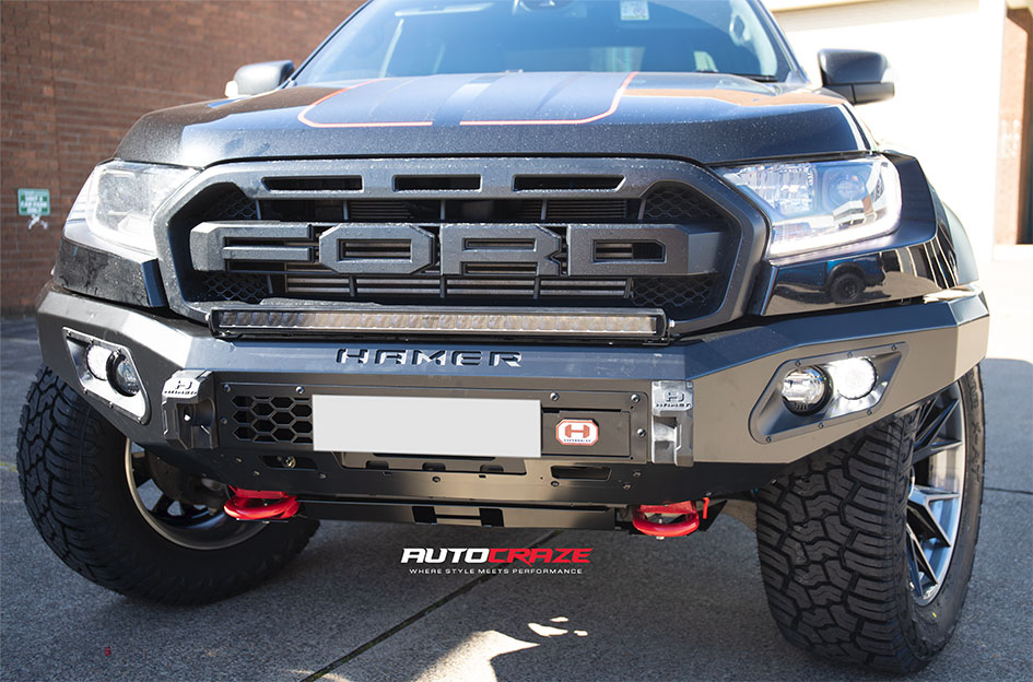 FORD RANGER RAPTOR FUEL CATALYST PLATINUM W/ CHROME LIP