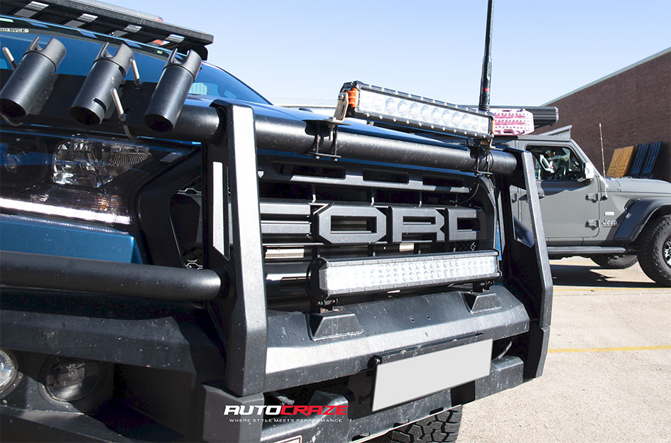 FORD RANGER RAPTOR FUEL TECH MATTE BRONZE