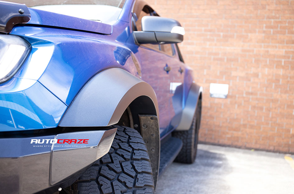 FORD RANGER RAPTOR FUEL ANZA MATTE ANTHRACITE WITH BLACK RING