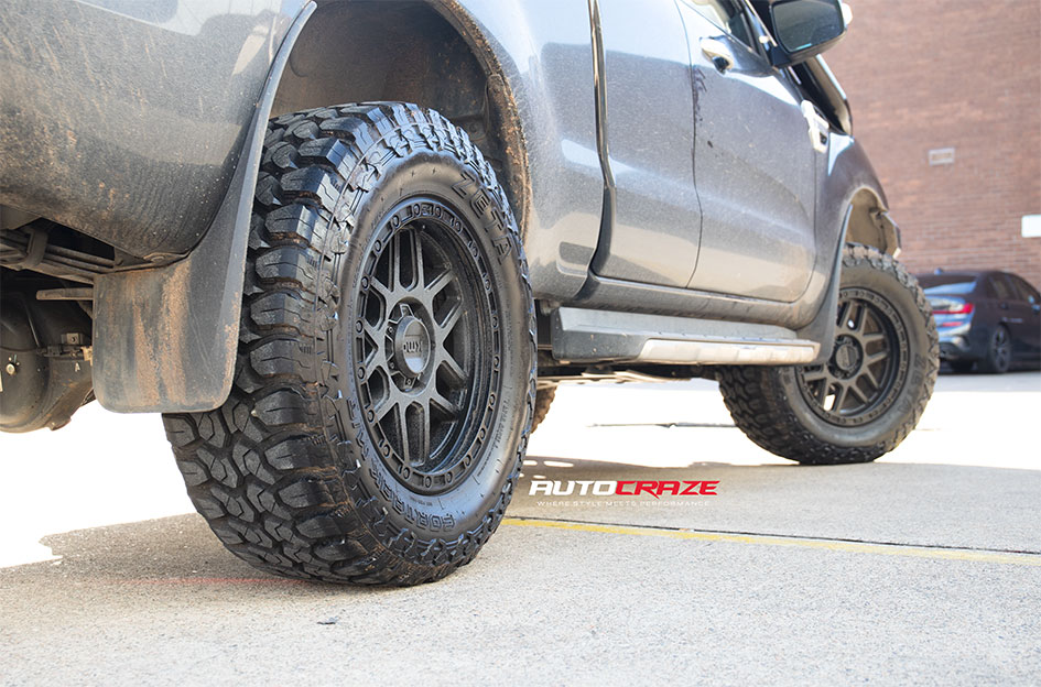 FORD RANGER KMC MESA SATIN BLACK
