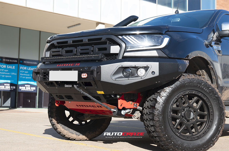 FORD RANGER KMC MESA SATIN BLACK