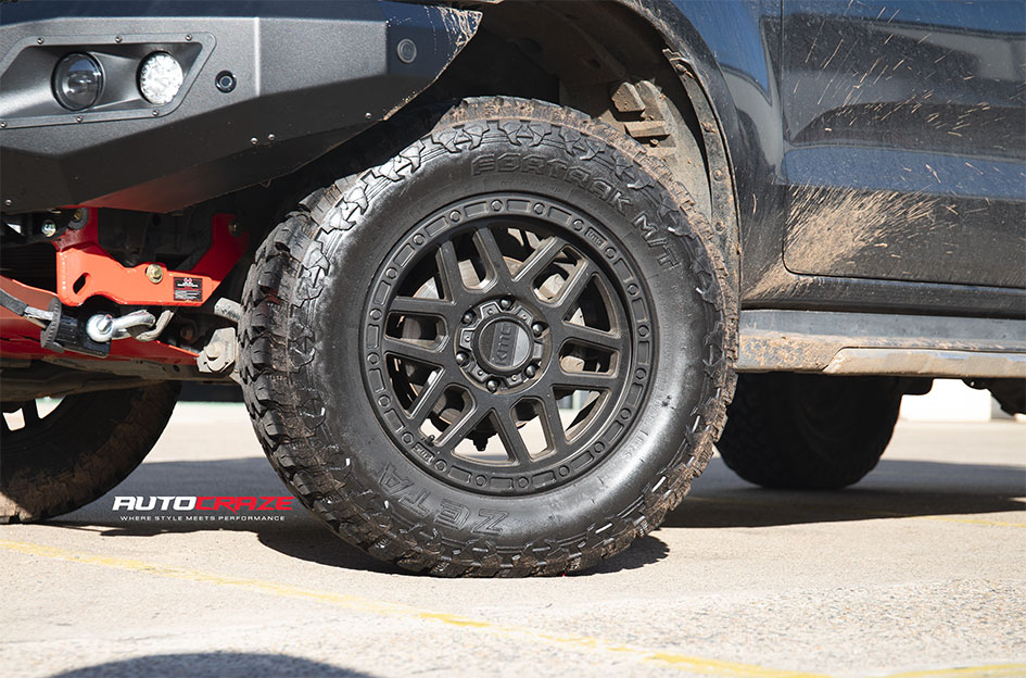 FORD RANGER KMC MESA SATIN BLACK