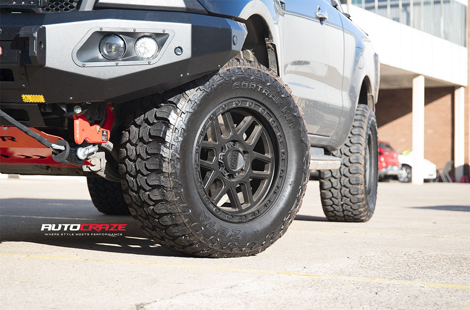 FORD RANGER KMC MESA SATIN BLACK