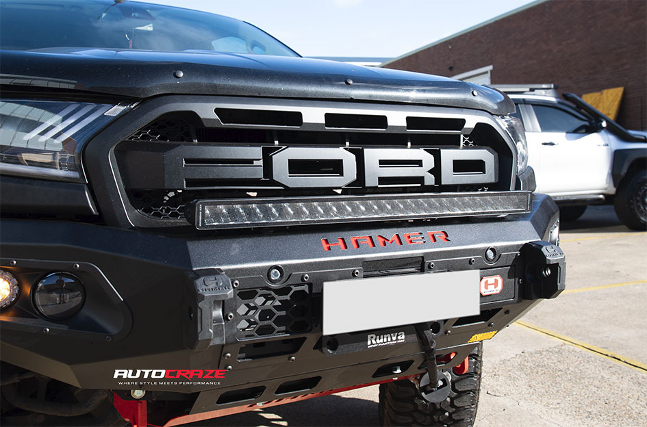 FORD RANGER KMC MESA SATIN BLACK