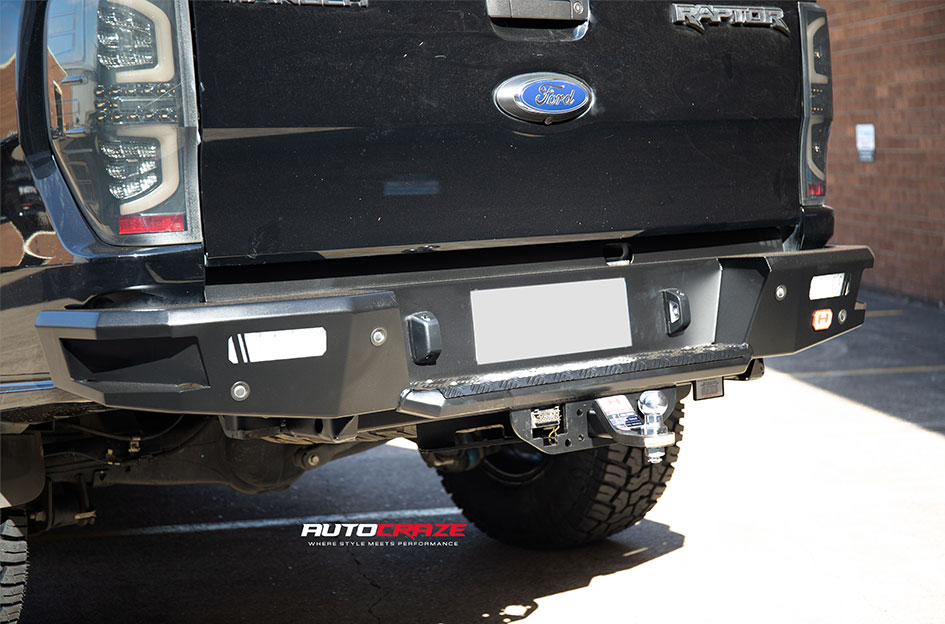 FORD RANGER RAPTOR KING ZOMBIE SATIN BLACK 